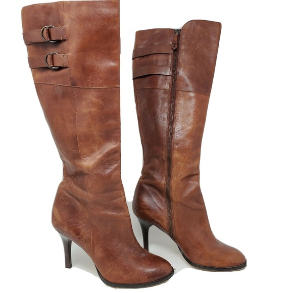 Cole Haan Shoes - Cole Haan Nike Air Georgina Boots Size 9.5 B Brown